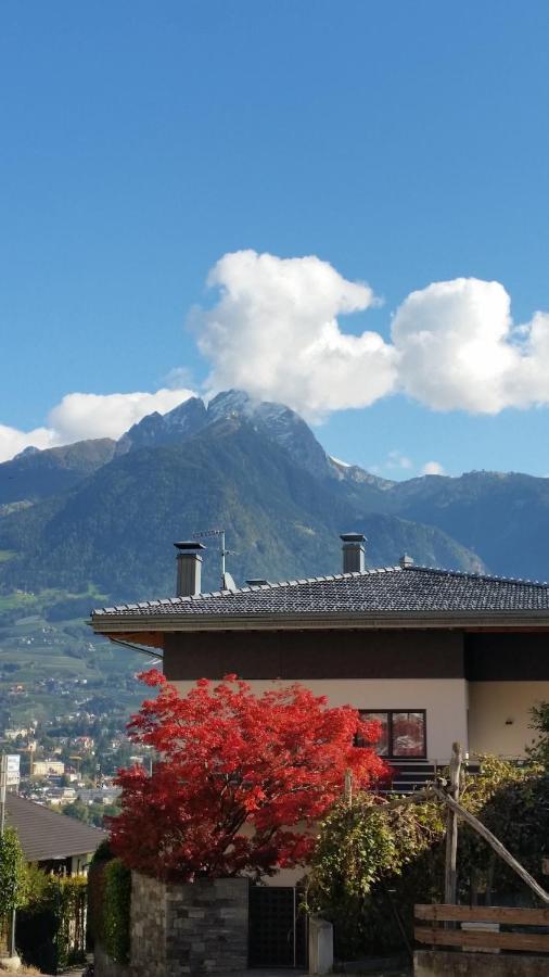 Ruhige Ferienwohnung Mit Garten Und Garage In Privatvilla Marlengo Extérieur photo