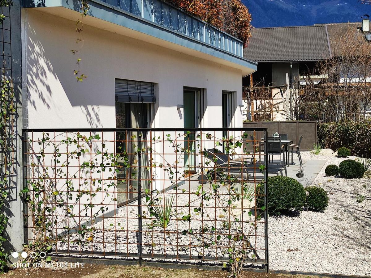 Ruhige Ferienwohnung Mit Garten Und Garage In Privatvilla Marlengo Extérieur photo